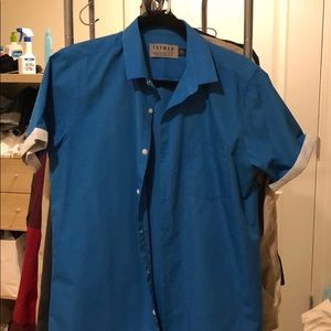 Topman blue shirt